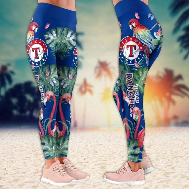 MLB Texas Rangers Leggings Signature Style Comfort For Fans