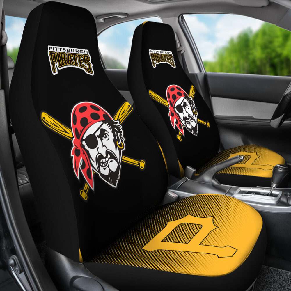 MLB Pittsburgh Pirates New Fashion Fantastic Car Seat Covers