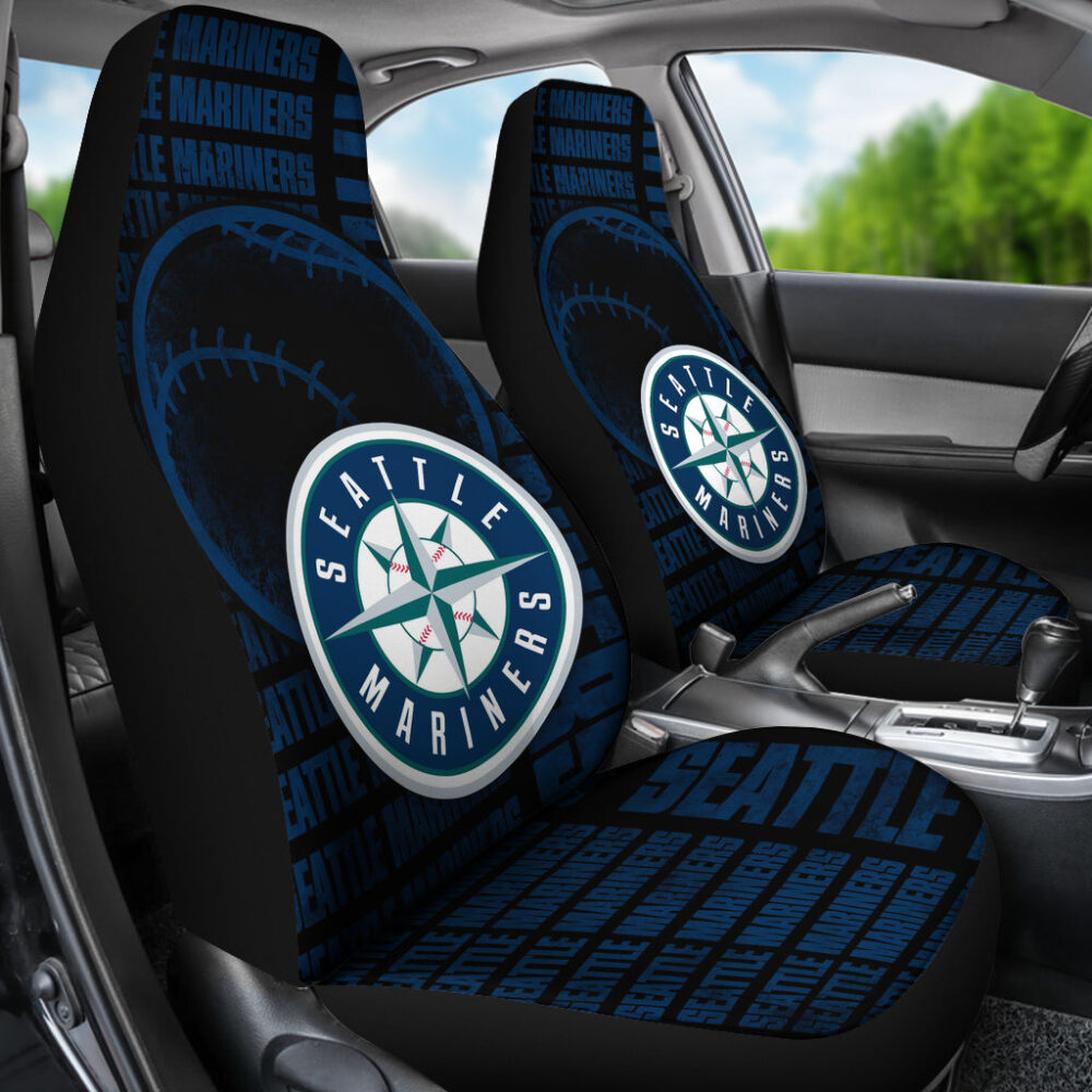 MLB Seattle Mariners Car Seat Covers Champion Auto Enhancement