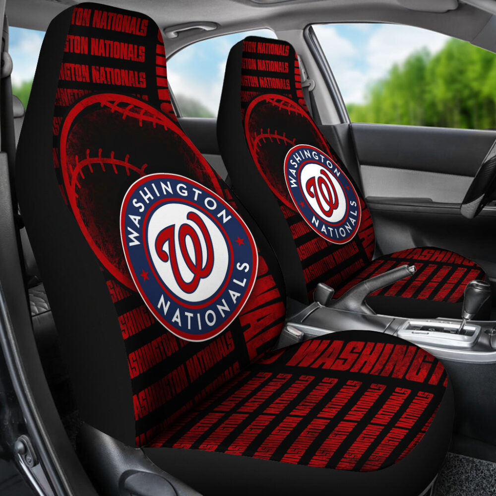 MLB Washington Nationals Car Seat Covers Champion Auto Style