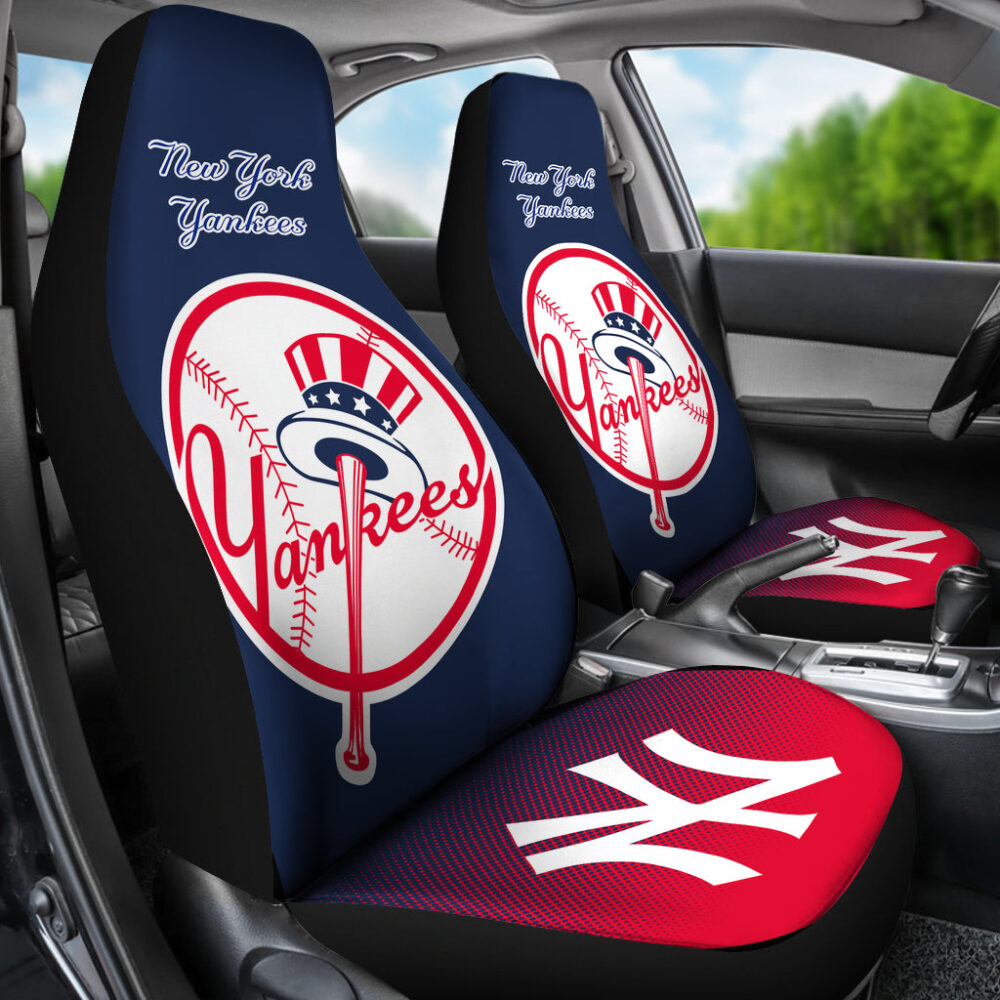 MLB New York Yankees Car Seat Covers Auto Pride Essential