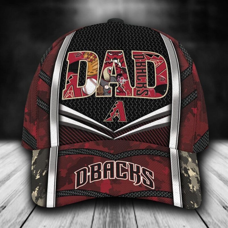 Customized MLB Arizona Diamondbacks Baseball Cap Classic Style For Dad