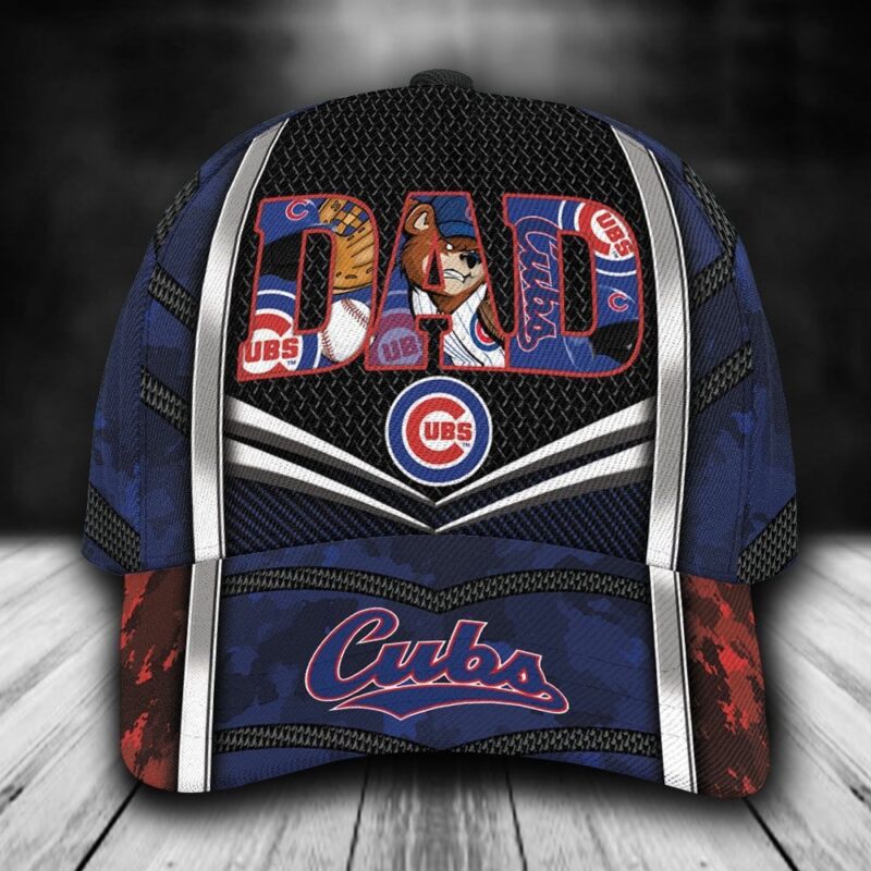 Customized MLB Chicago Cubs Baseball Cap Classic Style For Dad