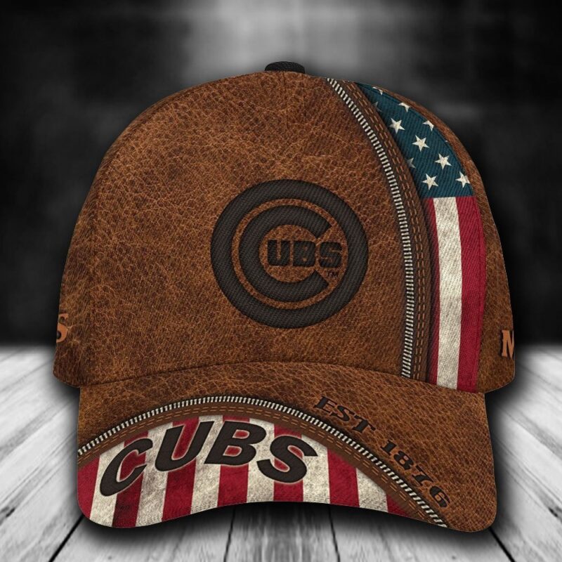 Customized MLB Chicago Cubs Baseball Cap Luxury For Fans