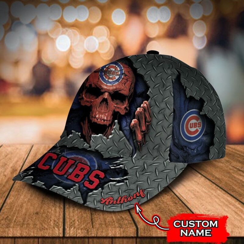 Customized MLB Chicago Cubs Baseball Cap Skull For Fans