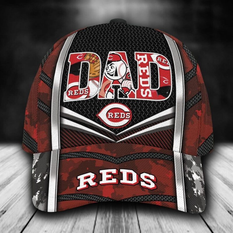 Customized MLB Cincinnati Reds Baseball Cap Classic Style For Dad