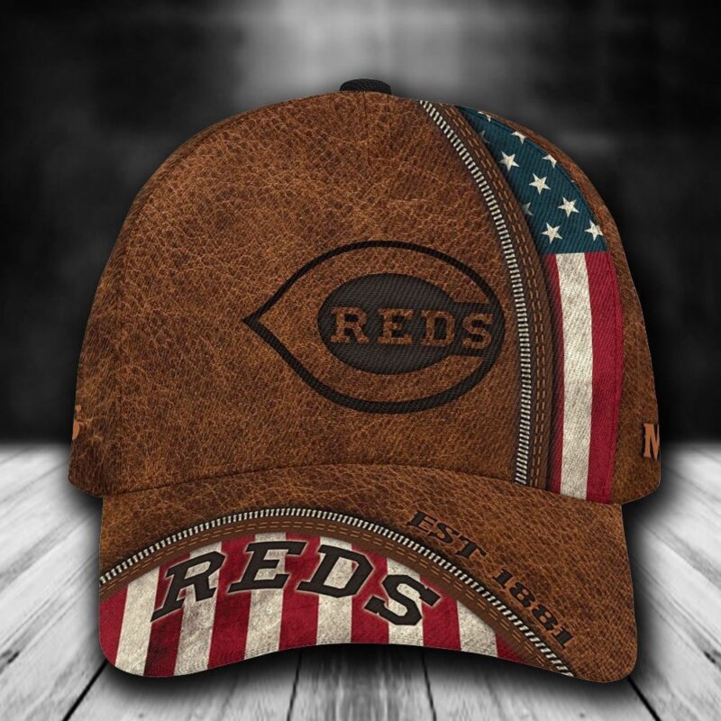Customized MLB Cincinnati Reds Baseball Cap Luxury For Fans