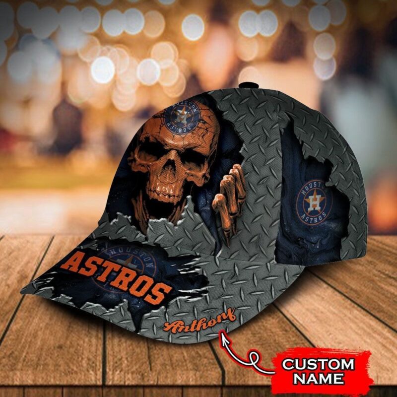 Customized MLB Houston Astros Baseball Cap Skull For Fans