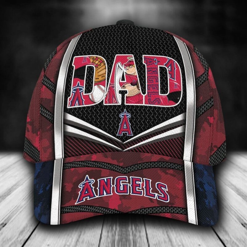 Customized MLB Los Angeles Angels Baseball Cap Classic Style For Dad