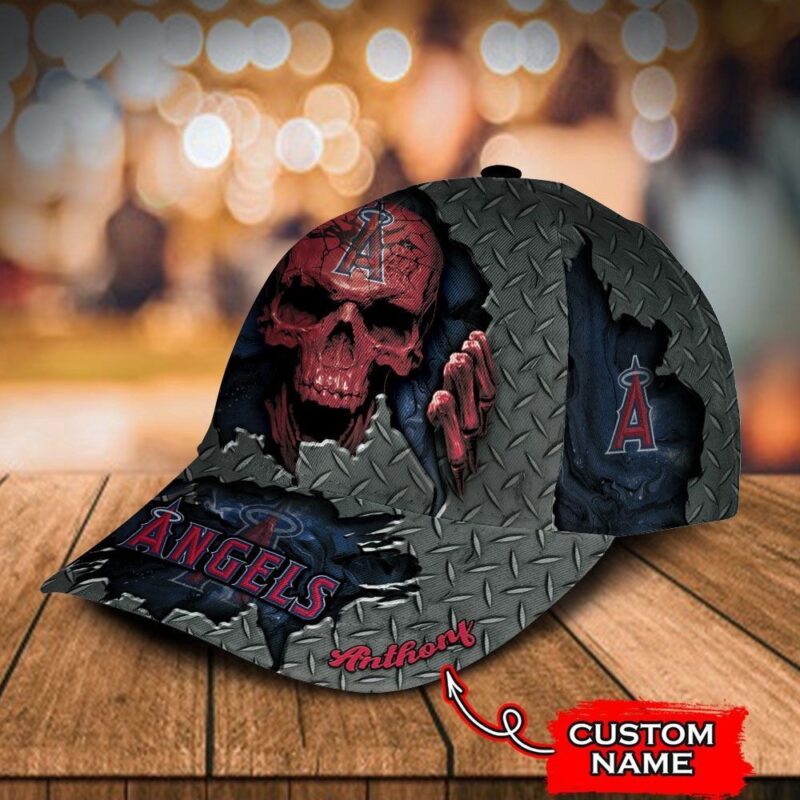 Customized MLB Los Angeles Angels Baseball Cap Skull For Fans
