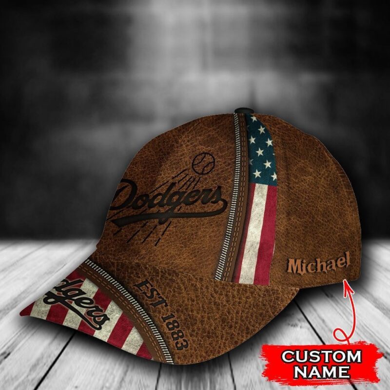 Customized MLB Los Angeles Dodgers Baseball Cap Luxury For Fans