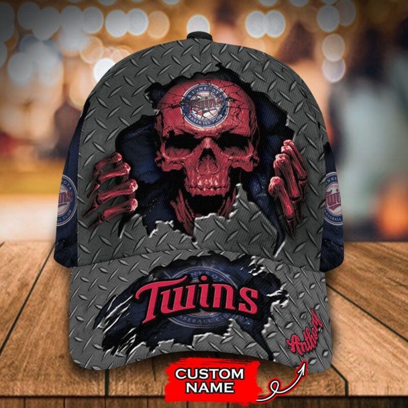 Customized MLB Minnesota Twins Baseball Cap Skull For Fans