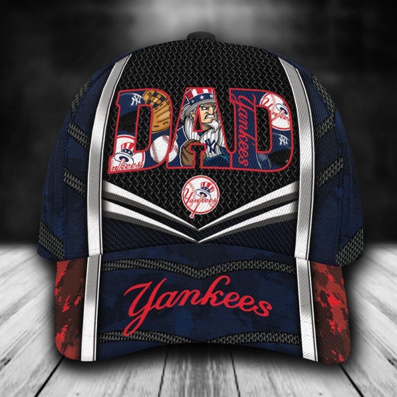 Customized MLB New York Yankees Baseball Cap Classic Style For Dad