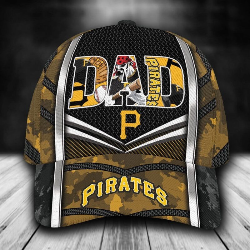 Customized MLB Pittsburgh Pirates Baseball Cap Classic Style For Dad