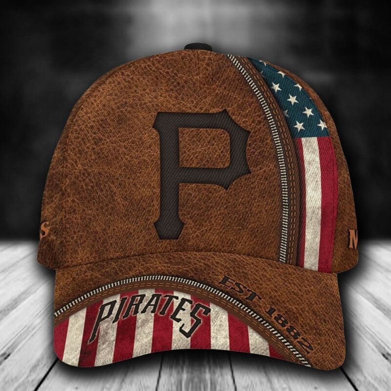 Customized MLB Pittsburgh Pirates Baseball Cap Luxury For Fans