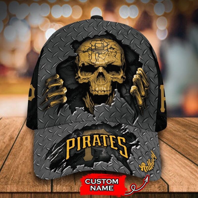 Customized MLB Pittsburgh Pirates Baseball Cap Skull For Fans