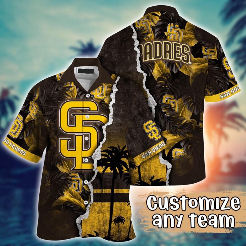 Customized MLB San Diego Padres Hawaiian Shirt Champion Chic Couture For Fans