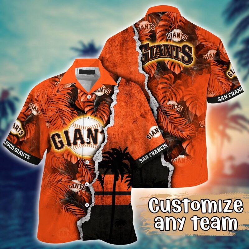 Customized MLB San Francisco Giants Hawaiian Shirt Champion Chic Couture For Fans