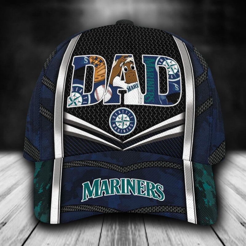 Customized MLB Seattle Mariners Baseball Cap Classic Style For Dad