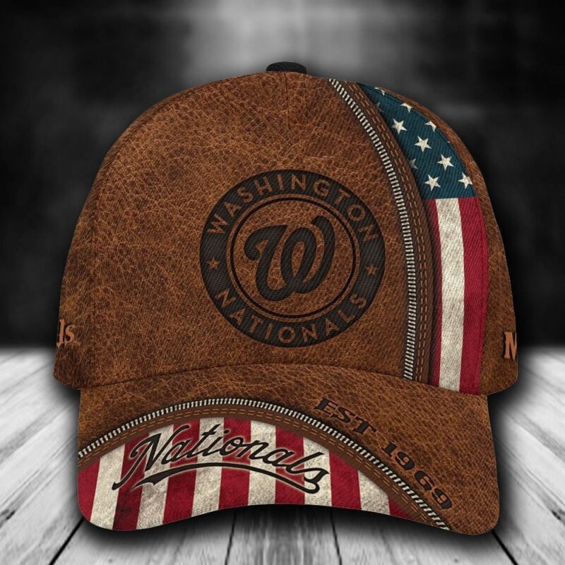 Customized MLB Washington Nationals Baseball Cap Luxury For Fans