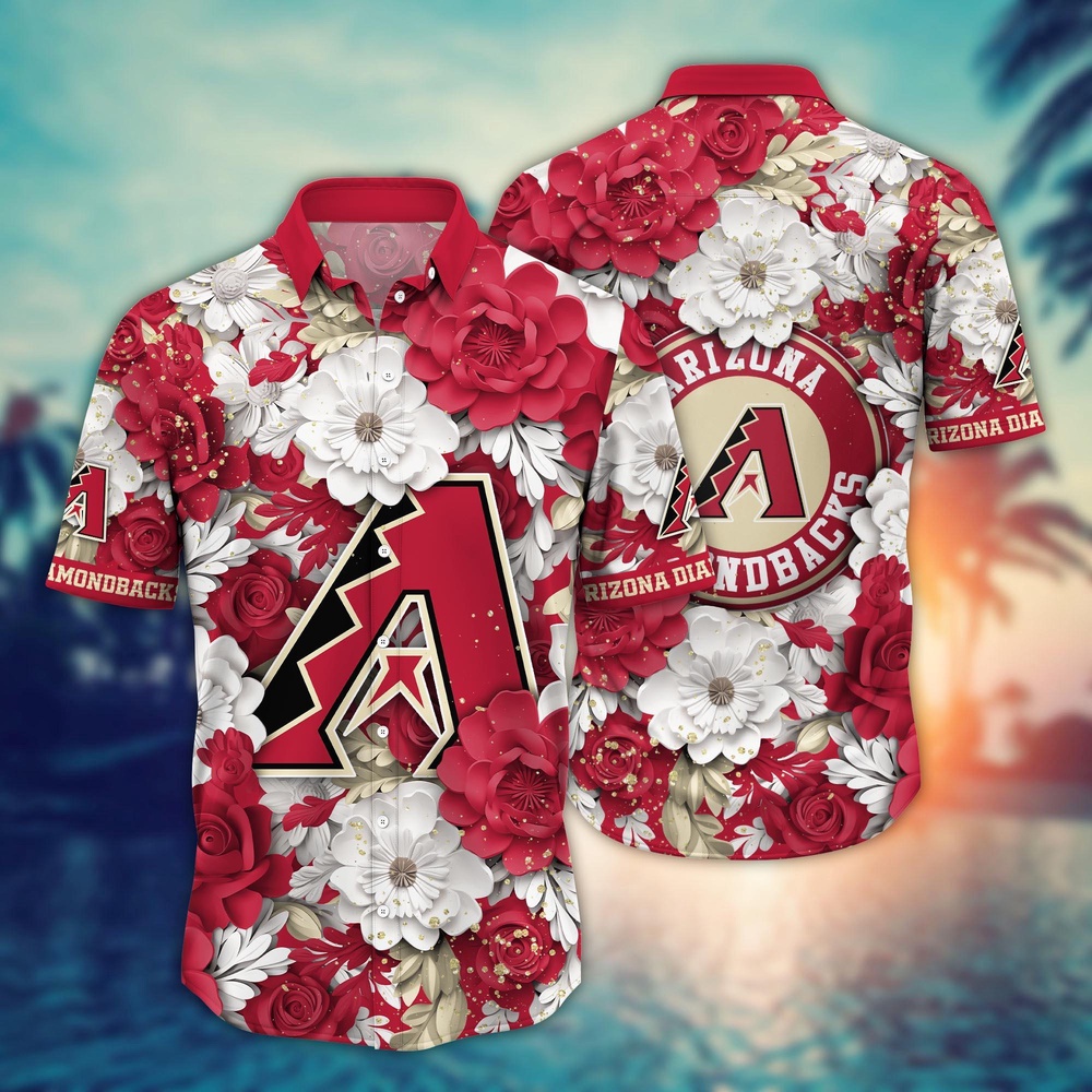 MLB Arizona Diamondbacks Hawaiian Shirt Aloha Spirit At Every Base For Sport Fan