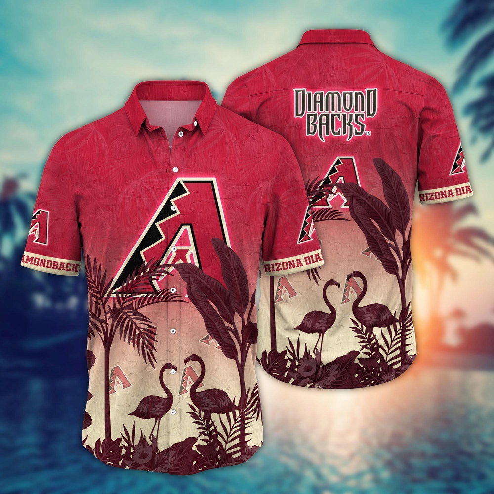 MLB Arizona Diamondbacks Hawaiian Shirt Chase the Sunset Gift For Fans