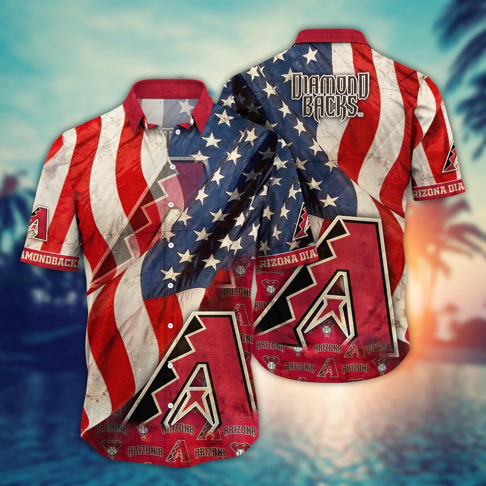 MLB Arizona Diamondbacks Hawaiian Shirt Flower Swing into Hawaiianan Chic For Fans