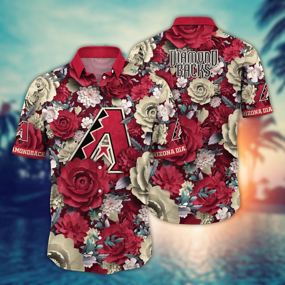 MLB Arizona Diamondbacks Hawaiian Shirt Home Run Style For Sport Fan