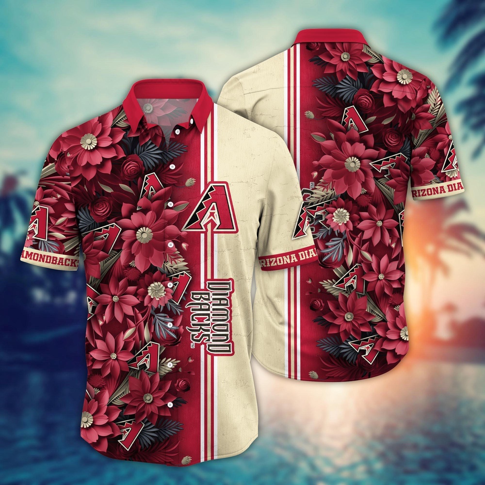 MLB Arizona Diamondbacks Hawaiian Shirt Steal The Bases Steal The Show For Fans