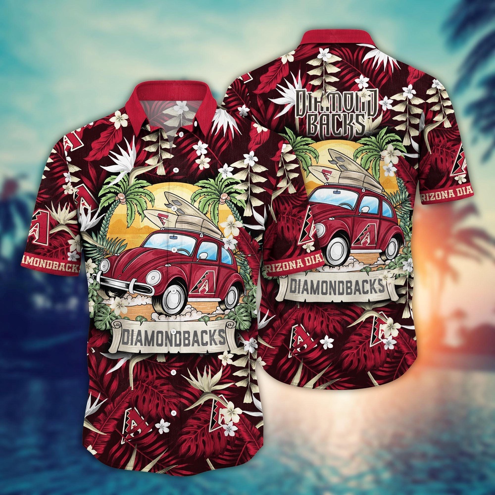 MLB Arizona Diamondbacks Hawaiian Shirt Summer Heatwave For Sports Fans