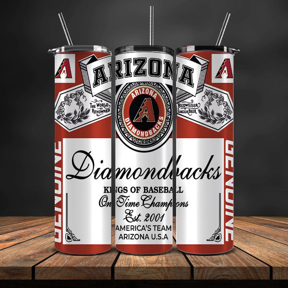 MLB Arizona Diamondbacks Skinny Tumbler Sip With Prideful Essence