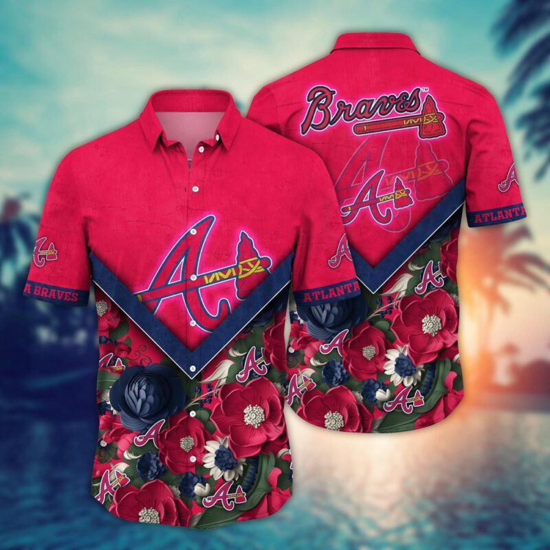 MLB Atlanta Braves Hawaiian Shirt Summer Swing For Sport Fan