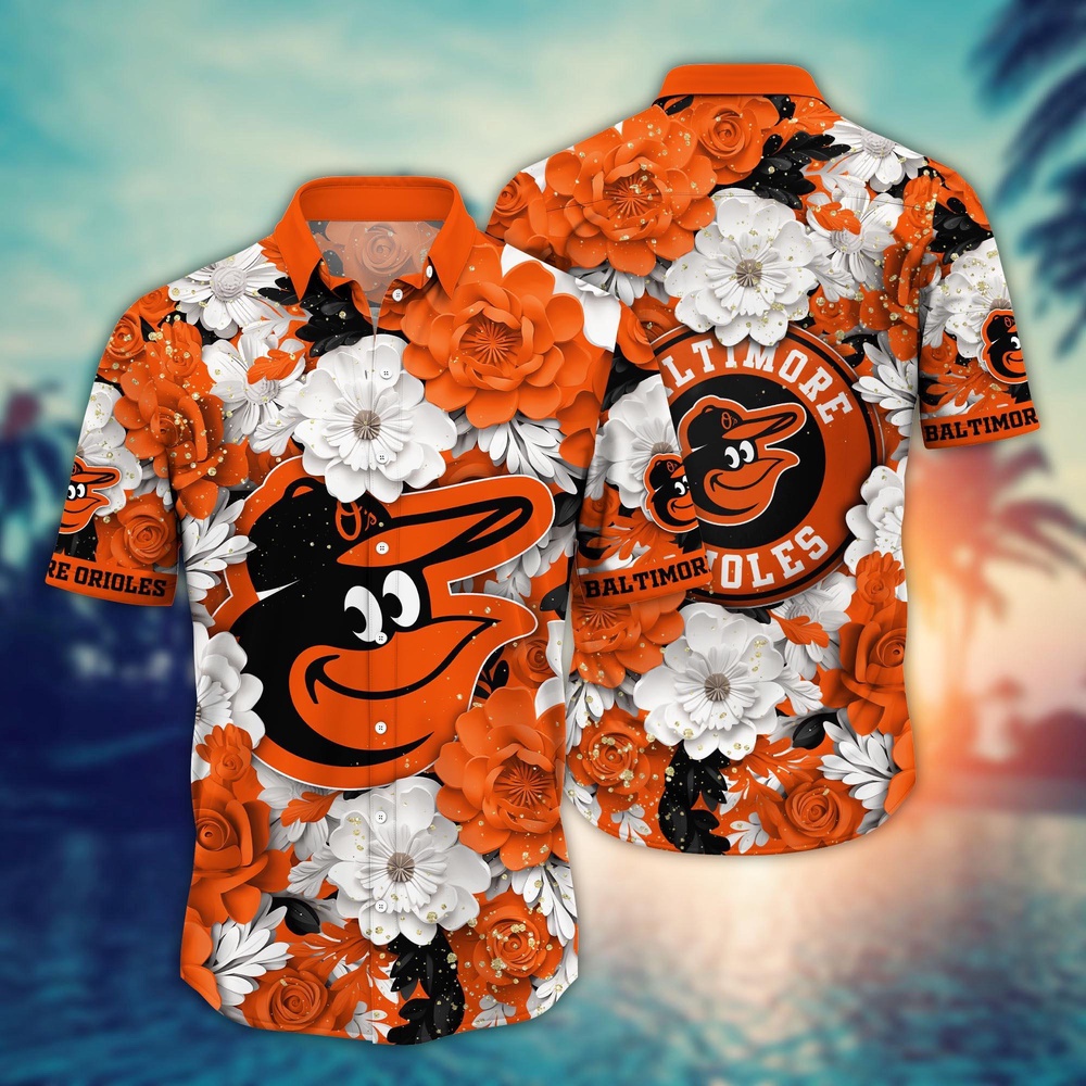 MLB Baltimore Orioles Hawaiian Shirt Aloha Spirit At Every Base For Sport Fan