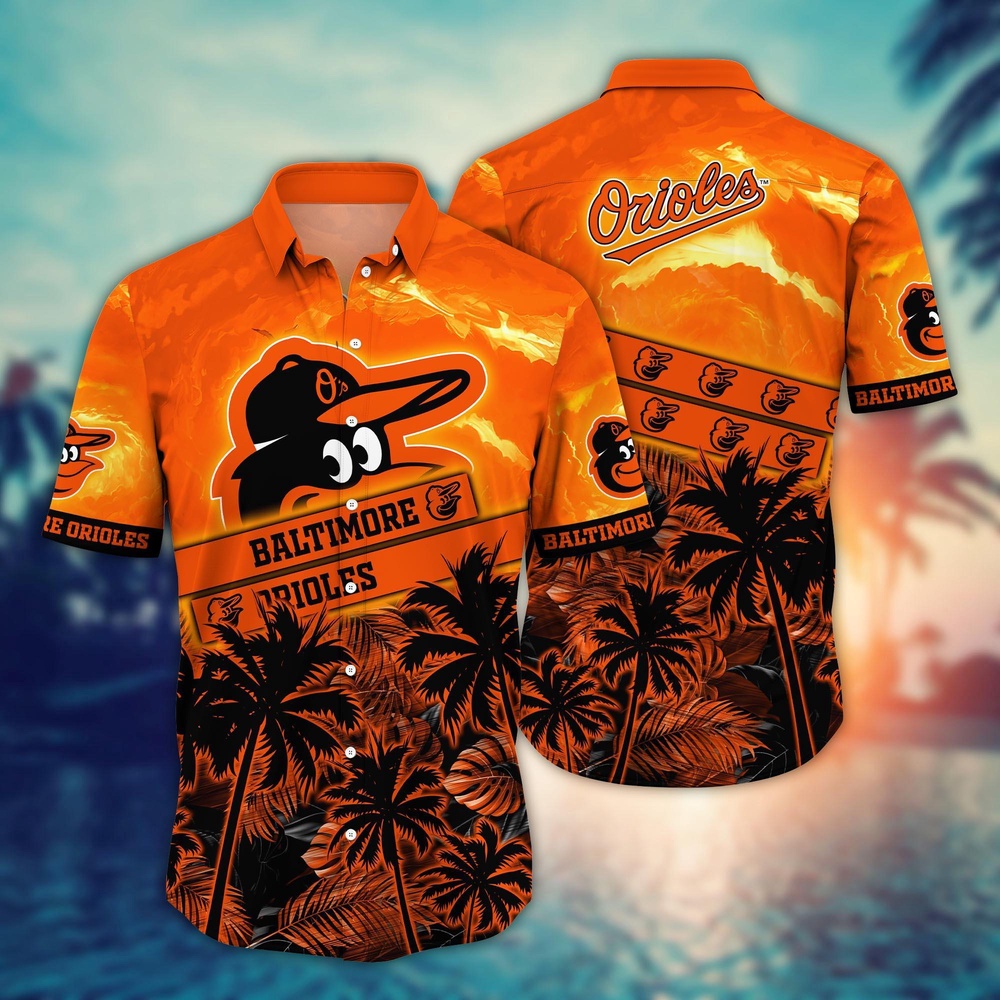 MLB Baltimore Orioles Hawaiian Shirt Aloha Spirit Soars Gift For Fans