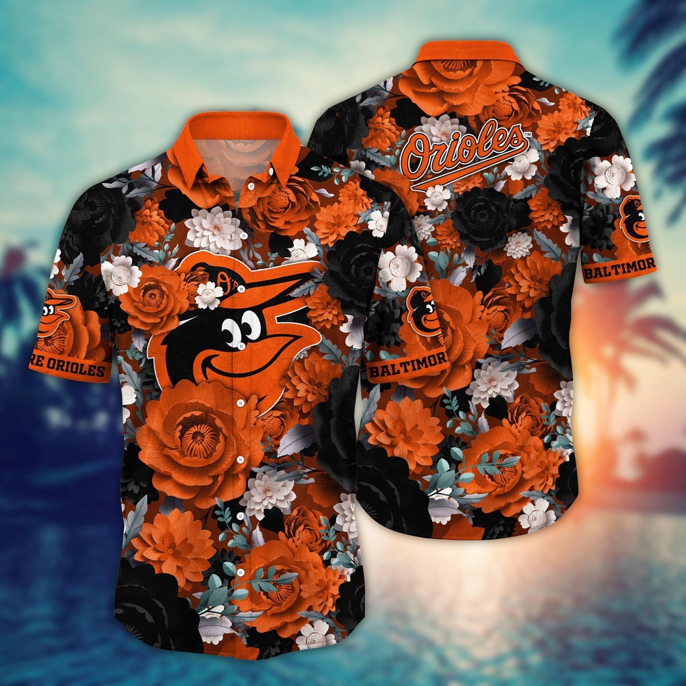 MLB Baltimore Orioles Hawaiian Shirt Home Run Style For Sport Fan