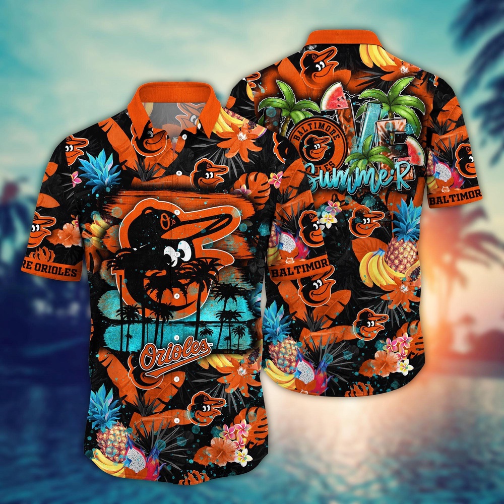 MLB Baltimore Orioles Hawaiian Shirt Pitch Perfect Style For Sports Fans