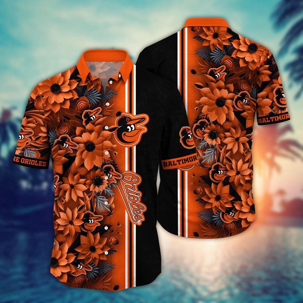 MLB Baltimore Orioles Hawaiian Shirt Steal The Bases Steal The Show For Fans