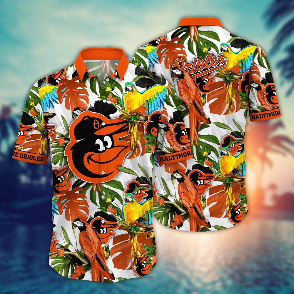 MLB Baltimore Orioles Hawaiian Shirt Victory In Bloom Gift For Fans