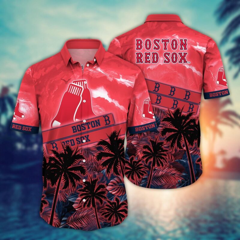 MLB Boston Red Sox Hawaiian Shirt Aloha Spirit Soars Gift For Fans