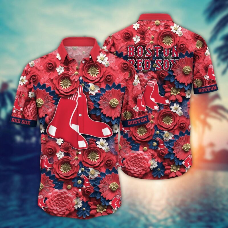 MLB Boston Red Sox Hawaiian Shirt Hitting Fashion Highs For Fans