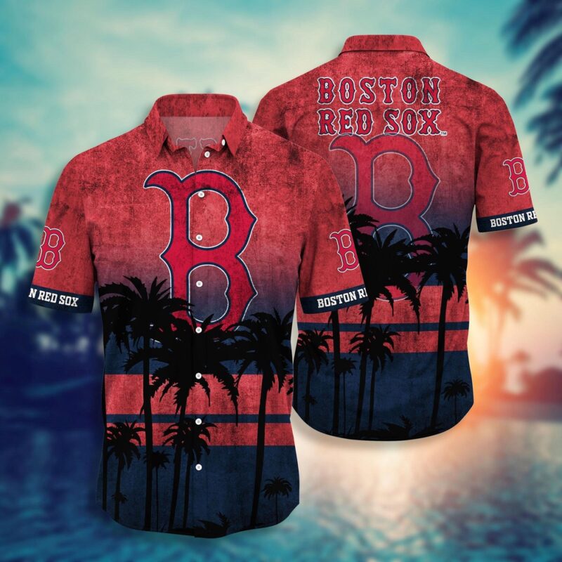 MLB Boston Red Sox Hawaiian Shirt Swing Stylishly For Fans