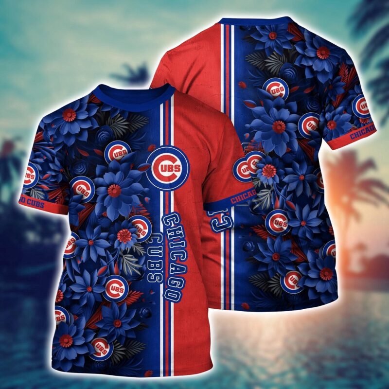 MLB Chicago Cubs 3D T-Shirt Aloha Grand Slam For Sports Enthusiasts