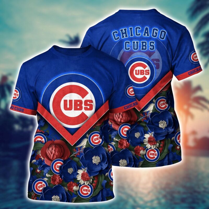 MLB Chicago Cubs 3D T-Shirt Masterpiece For Sports Enthusiasts