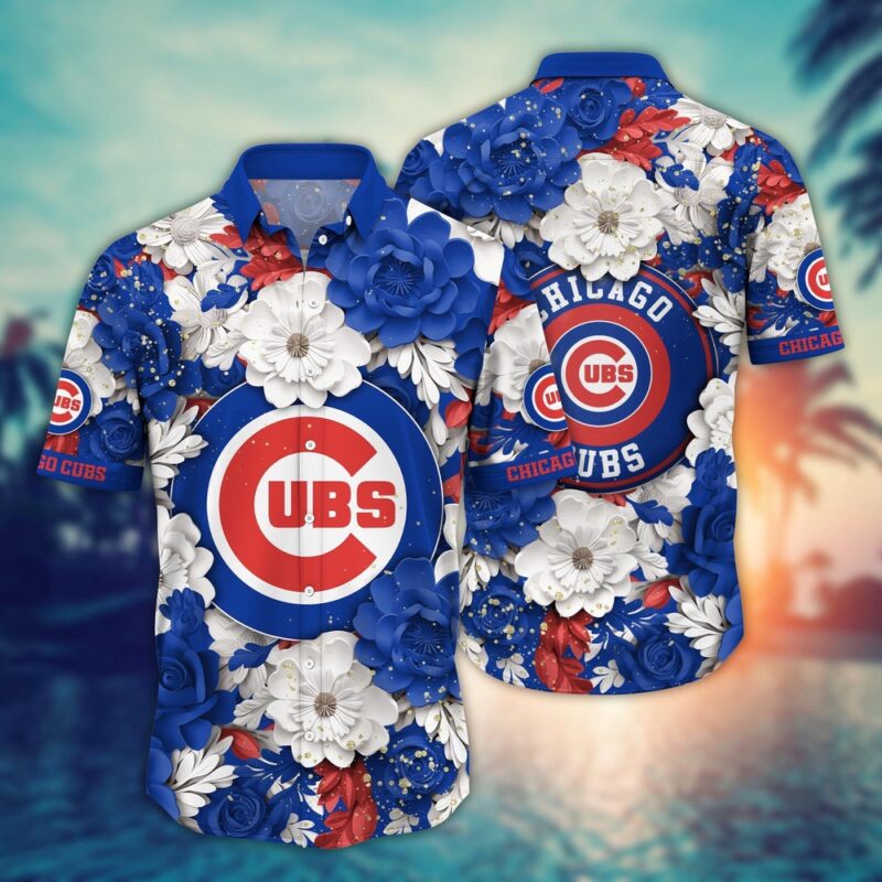 MLB Chicago Cubs Hawaiian Shirt Aloha Spirit At Every Base For Sport Fan