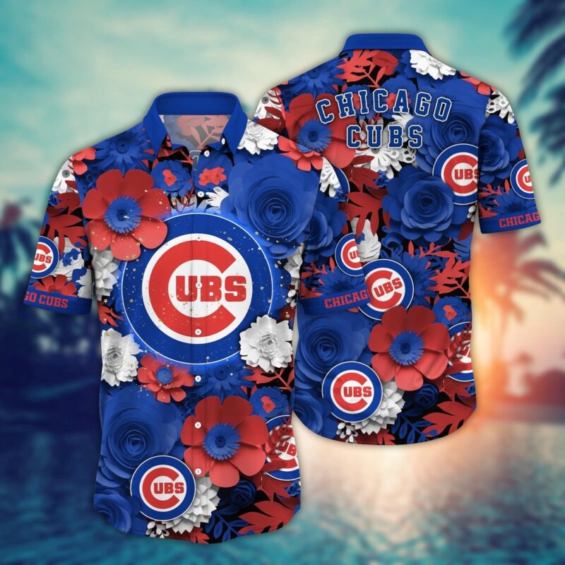 MLB Chicago Cubs Hawaiian Shirt Diamond Dreams For Sport Fan