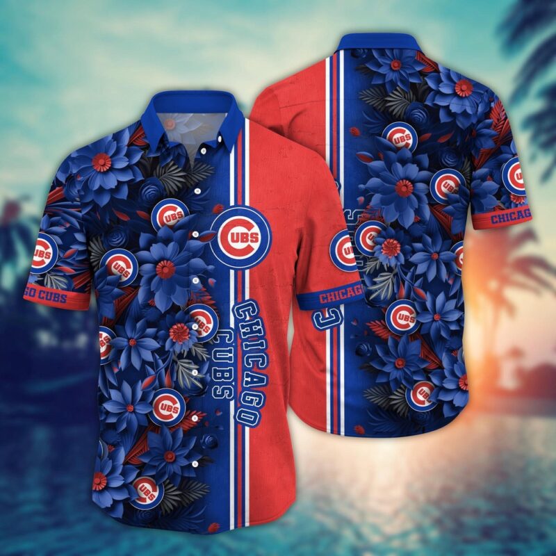 MLB Chicago Cubs Hawaiian Shirt Steal The Bases Steal The Show For Fans
