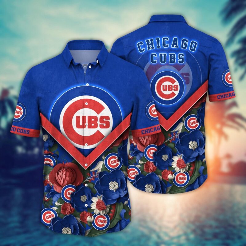 MLB Chicago Cubs Hawaiian Shirt Summer Swing For Sport Fan