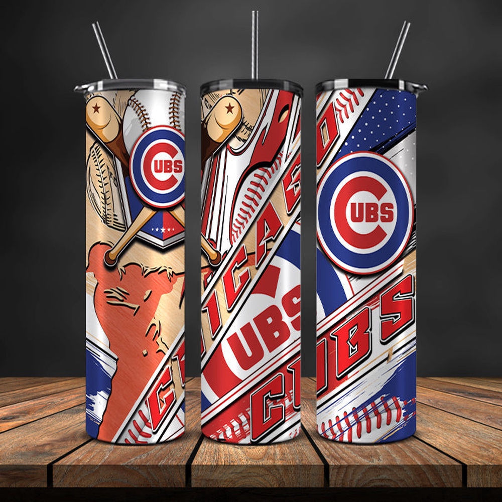 MLB Chicago Cubs Skinny Tumbler Campus Essence Refreshment