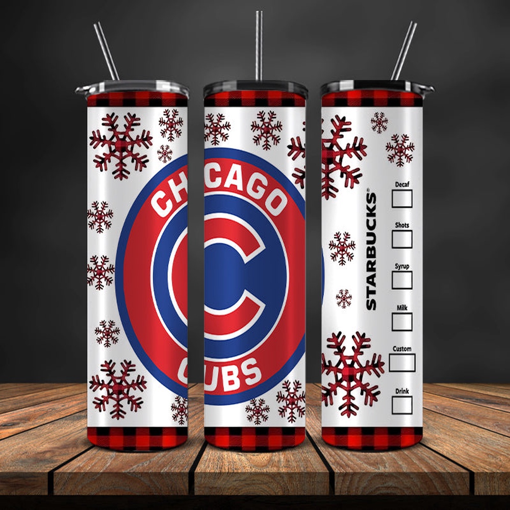 MLB Chicago Cubs Skinny Tumbler College Elegance Sips