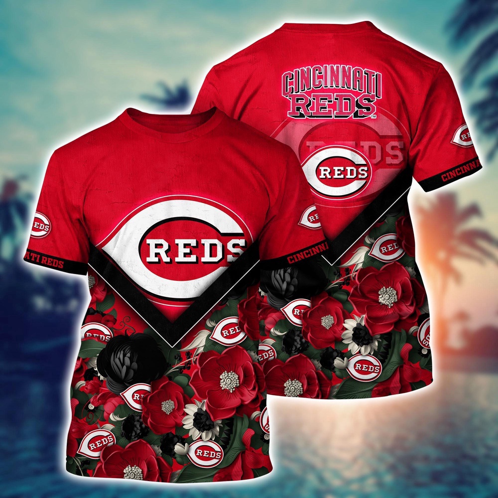 MLB Cincinnati Reds 3D T-Shirt Masterpiece For Sports Enthusiasts